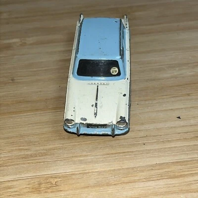 USED Vintage Dinky Toy No. 189 Triumph Herald Car Cream & Light Blue #16 - Image 1 of 4