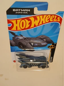 2023 Hot Wheels Batman Forever Batmobile Batman 2/5 #55 Brand New Sealed - Picture 1 of 3