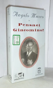 ÁNGEL MUSCO En Piénsalo Giacomino! - EDITALIA FILM - VHS CINTA DE VÍDEO SELLADA - Imagen 1 de 3