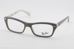 Ray-Ban RB1550 3658 Jungen Junior Rechteckig Brille Brillengestell Grau 46mm - Bild 1 von 6