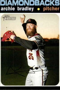 2020 Topps Heritage #217 Archie Bradley Arizona Diamondbacks - Picture 1 of 2