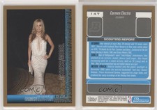 2005-06 Bowman Draft Gold Carmen Electra #147