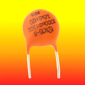 1 000 pF 1.6 kV LOTE DE 5 CONDENSADORES CERÁMICOS RUSOS DE ALTO VOLTAJE K15-5 - Imagen 1 de 2