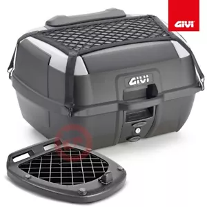 BAULETTO GIVI B45+ 45LT NERO CON PIASTRA MONOLOCK UNIVERSALE + SCHIENALE - Foto 1 di 5