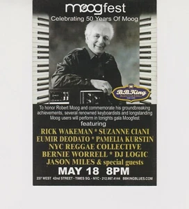 Moogfest 2004 Blood Sweat and Tears promo postcard - Picture 1 of 2