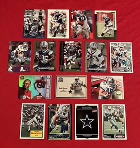 Cowboys Football Karten Lot 16 Troy Aikman Emmitt Smith Deion Sanders Irvin - Bild 1 von 18