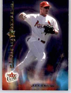 2002 Fleer Ultra Rising Stars JD Drew Insert MLB PWE Cardinals #13 - Picture 1 of 2