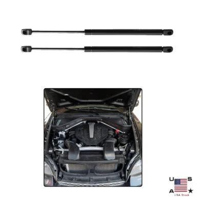 2pcs Front Hood Lift Support Shocks For BMW X5 X6 E70 E71 2007-2014 51237148346 - Imagem 1 de 4