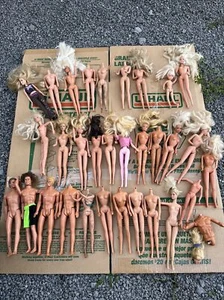 VINTAGE 1960's-70's TLC BARBIE DOLLS Pieces FOR REPAIR/PARTS LOT OOAK - Picture 1 of 15