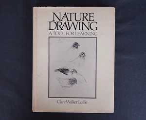 1980 Nature Drawing Tool for Learning Clare Walker Leslie Art Instruction Book - Foto 1 di 11