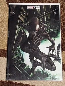 Cómics desconocidos de ALIEN #4 Marvel de MICO SUAYAN excl. VARIANTE VESTIDO DE COMERCIO 2021 CASI NUEVO - Imagen 1 de 1