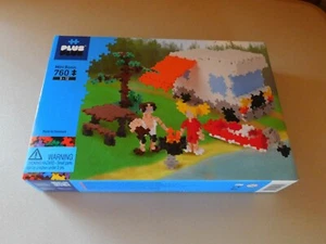 Kit de Construcción Colores Básicos Niños Niñas/Niños 760 Piezas Diseño Camping #3764 - Imagen 1 de 2