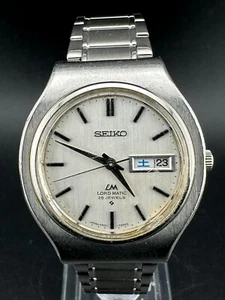 1969 Seiko LordMatic Men's Automatic Day Date Eng/Kanji 38mm Watch 5606-7120 - Picture 1 of 11