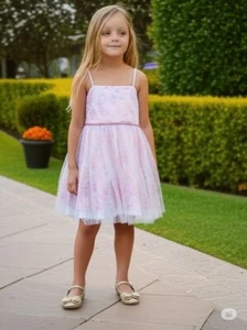 Cat & Jack Girl's Party Dress, size M (7/8) - Picture 1 of 6
