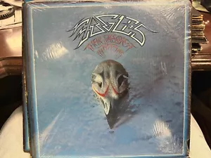 Eagles Their Greatest Hits 1971-1975 LP 76 Asylum 6E-1052 shrink embossed club - Picture 1 of 2