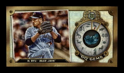 2022 Topps Gypsy Queen Gypsy Gems Minis #GGM-16 Hyun-Jin Ryu Toronto Blue Jays - Image 1 of 2