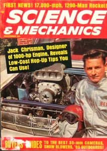 Science and Mechanics, December 1964, Jack Chrisman Tips for Horsepower, VG+ - Picture 1 of 1