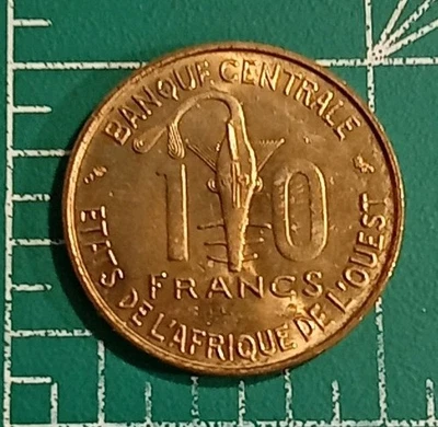 West African STATES   25 Francs  1972  KM# 5 - Image 1 of 4