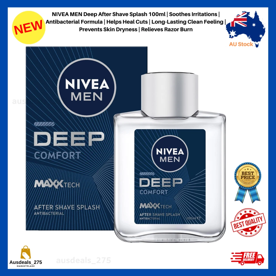 NIVEA MEN Deep after Shave Splash 100Ml |