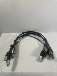 Lot Of 5 MOLEX 74577-0050 STACK CABLE .5M - Picture 1 of 9