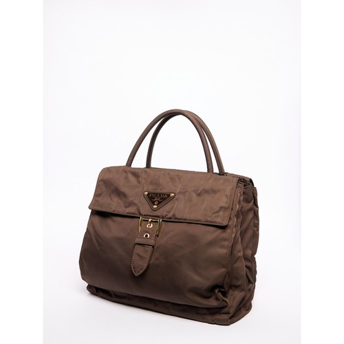 Borsa a mano Prada in nylon con tasche