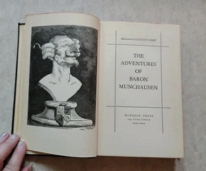 The Adventures of Baron Munchausen book Undated HC Vintage Windsor Press  - Imagen 1 de 9