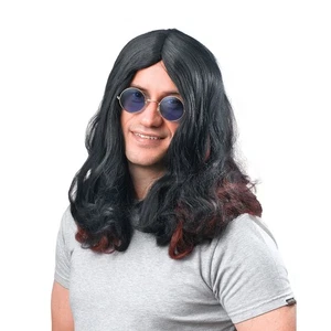 Rubies 1980s 80's Ozzy Osbourne Wig Adults Mens Fancy Dress - Picture 1 of 1