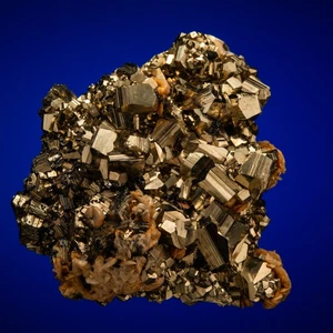 Pyrit mit Siderit Eagle Mine, Gilman, Eagle County, Colorado 2212-130 - Bild 1 von 4