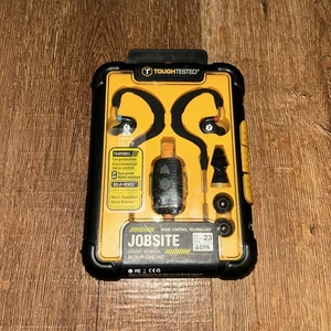 Auriculares con aislamiento de ruido ToughTested TT-HF-JOB para sitio de trabajo con micrófono nuevos - Imagen 1 de 11
