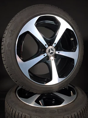 4 Winterreifen 225 45 - 245 40 R18 Mercedes C KLASSE W205 18" Alufelgen - Bild 1 von 4