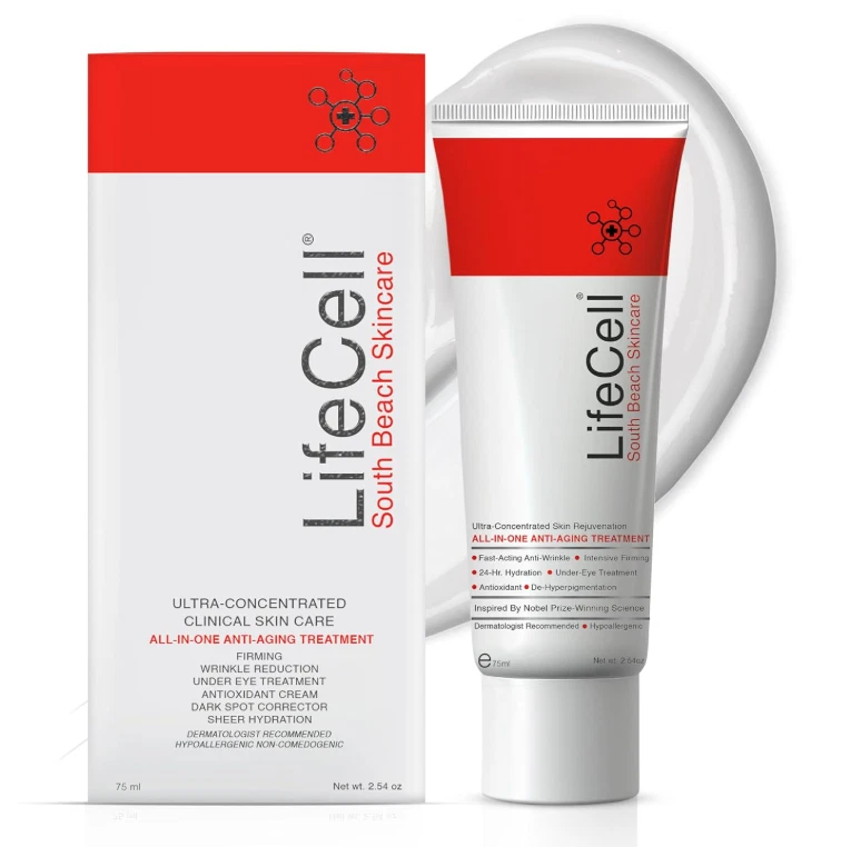 Tratamiento antienvejecimiento todo en uno South Beach, 2,54 oz - cuidado reafirmante e hidratante, EE. UU. Foto 1 de 4