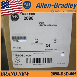 Brand New New AB 2098-DSD-005 Ultra 3000 0.5 kW Servo Drive Free Shipping - Picture 1 of 5