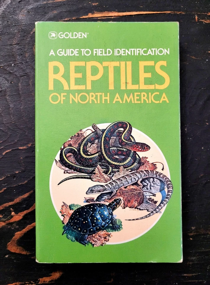 1990 Reptiles Of North America - Vintage Nature Field Guide Identification Book - Imagem 1 de 4