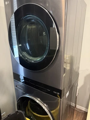 Combo lavadora secadora LG WKEX200HBA - 120/240V - Energía verificada Foto 1 de 4