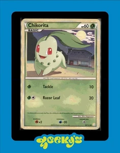 Chikorita 59/123 Heartgold & Soulsilver Regular - Picture 1 of 2