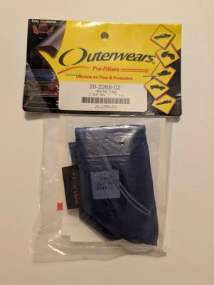 Outerwears 20-2265-02 Blue Pre-Filter for HPI 1/5th Scale Baja 5B/5SC Gas R/C - Image 1 of 3