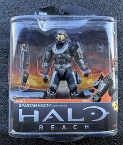 McFarlane Toys HALO REACH SPARTAN HAZOP SILVER ARMOR SERIE 1 NUEVO en tarjeta abierta - Imagen 1 de 2