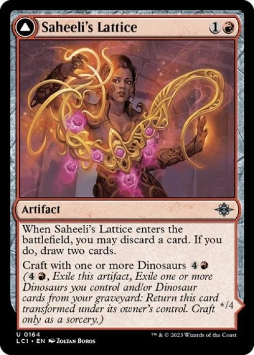 Saheeli's Lattice -Foil Light Play MTG The Lost Caverns of Ixalan - Image 1 of 1