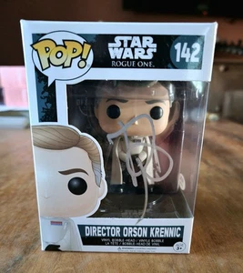Ben Mendelsohn signed Funko Pop 142 Star Wars Director Orson Krennic PSA DNA - Picture 1 of 6