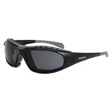 Crossfire 2761 Af Diamond, Safety Glasses, Anti-Scratch, Gray Lens, Black - Image 1 of 1