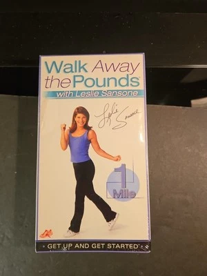 VHS,Leslie Sansone, Sealed,Walk Away The Pounds  Workout  Video, 1 Mile (CH3) - Image 1 of 4