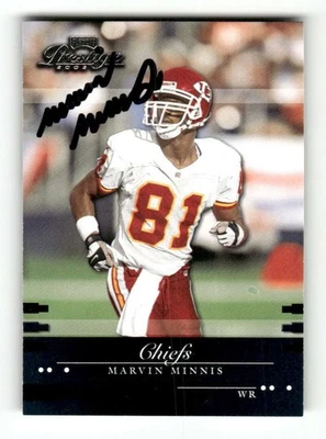 2002 Playoff Prestige 74 Marvin Minnis signed auto autograph  Marvin' rare MZ BX - Image 1 of 2