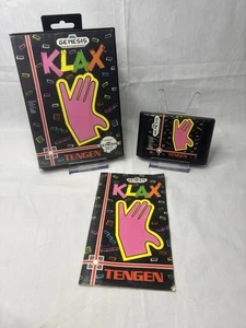 Klax Sega Genesis Game Complete In Box With Manual tested Working Original !!!!! - Picture 1 of 6