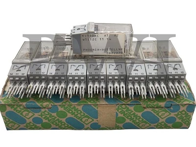 NEW Phoenix Contact ST-REL3-SW120/21 Relay Connector 2822079 120V Box of 10 - Image 1 of 4