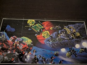 Vintage (1991) LEGO SPACE M-Tron & Blacktron II Sets Poster - RARE
