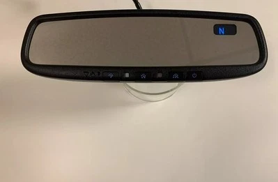 19 TOYOTA CAMRY COROLLA REAR VIEW MIRROR WITH AUTO DIMM HOMELINK AND COMPASS OEM - Image 1 of 4