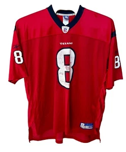 Vintage Reebok On Field Houston Texans David Carr #8 Jersey Mens 3XL - Picture 1 of 8