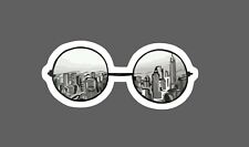 Sunglasses Sticker City Skyline Waterproof - Buy Any 4 For $1.75 Each Storewide!