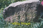 Photo 6x4 inscribed stone at Pitts Cornholme A stone by the side of a foo c1990