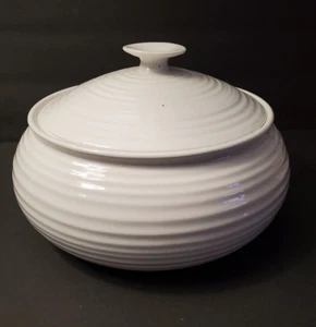Portmeirion Sophie Conran White Casserole Dish - Picture 1 of 20